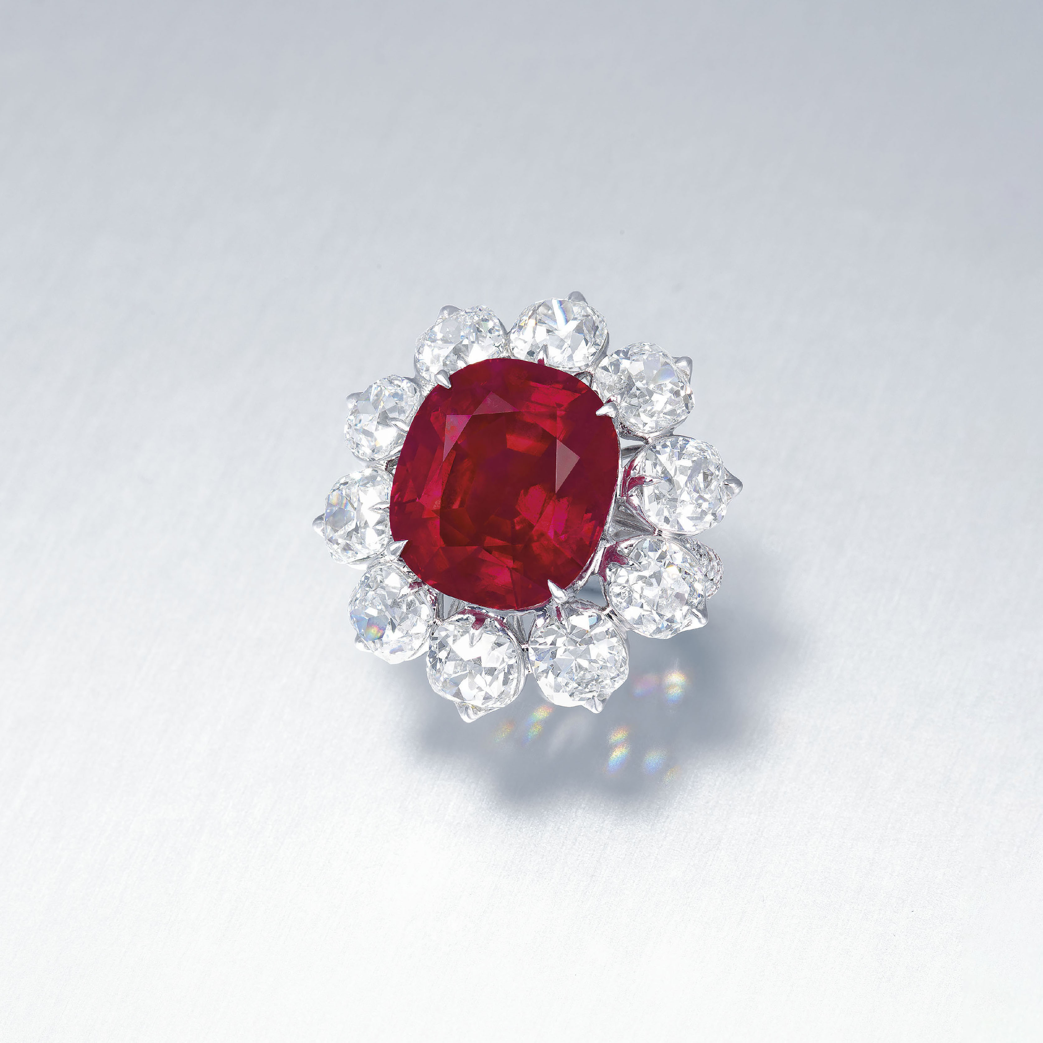 AN EXTRAORDINARY RUBY AND DIAM